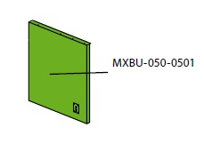 Ізоляція лівої сторони котла TXN110 - MXBU-050-0501-RAL6018